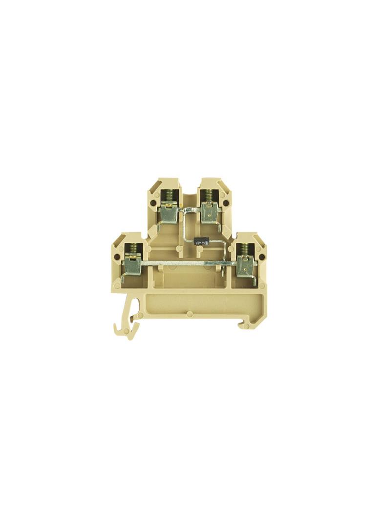 DK 4/35 1D A2 Złączki szynowe z elementami elektronicznymi, nr katalogowy 0538860000