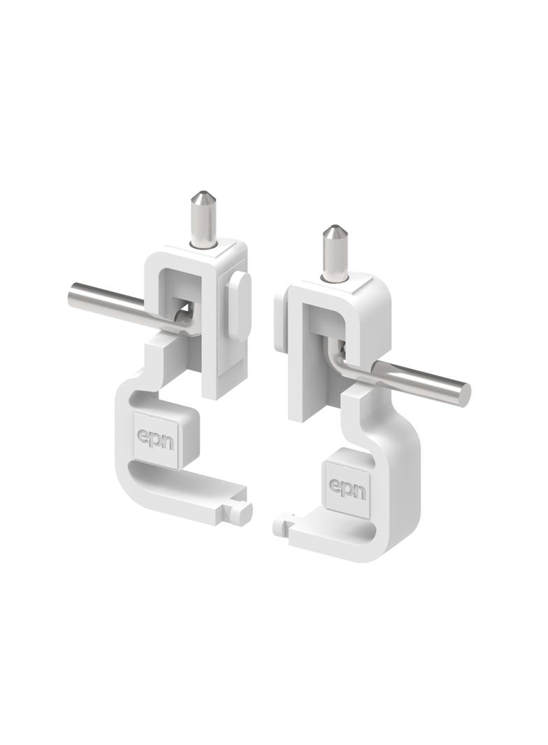 MSF Zawiasy z metalową osią prawy i lewy