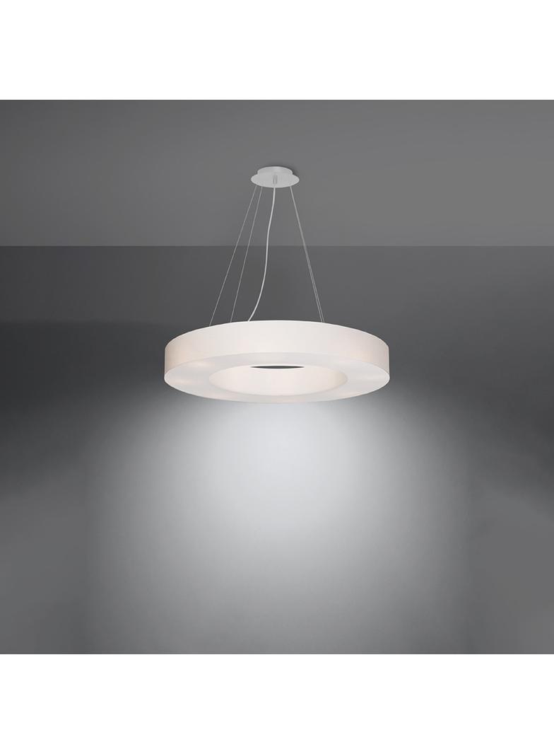 Sollux Żyrandol SATURNO SLIM 70 biały SL.0753
