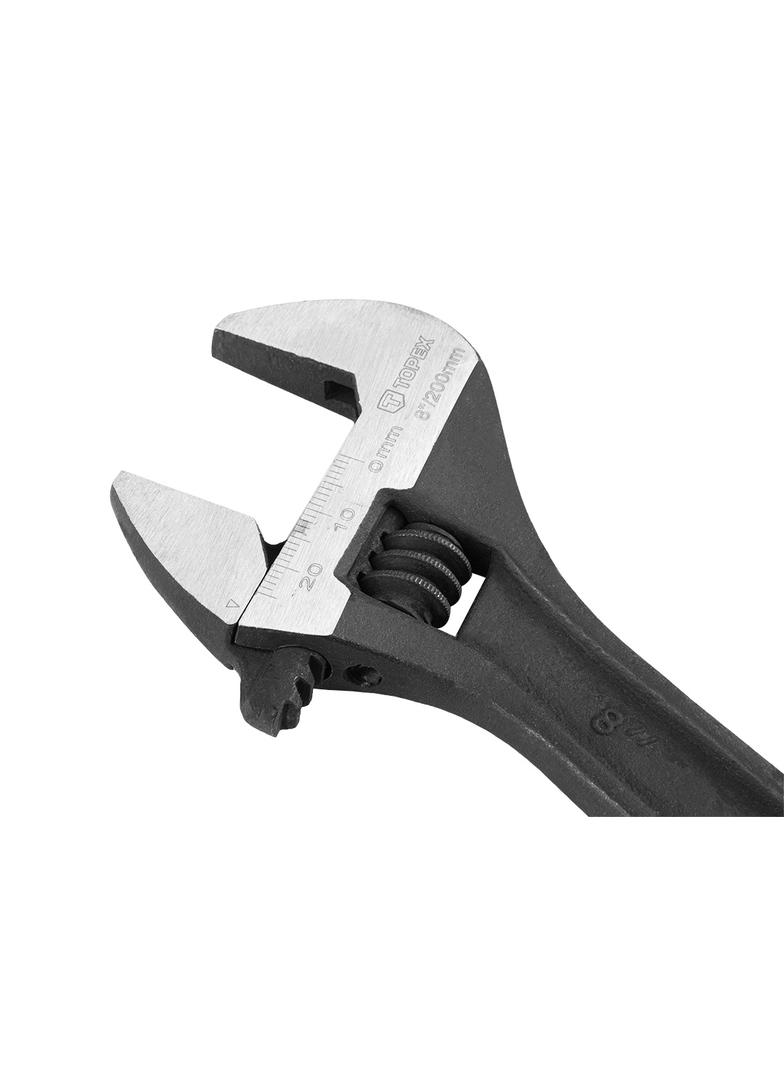 Klucz nastawny 200 mm, zakres 0-31 mm