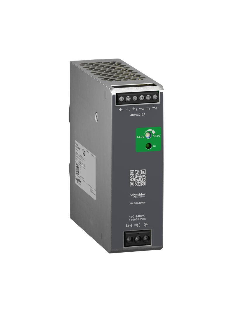 Phaseo, regulowany zasilacz impulsowy, 100...240 V AC, 48V 2.5 A, 1 fazowy, Optimized