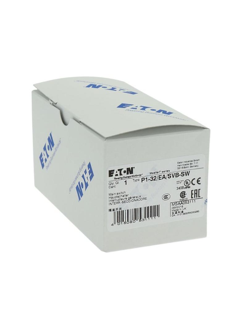 P1-32/EA/SVB-SW Rozłącznik On/Off 32A 15kW 053111 EATON