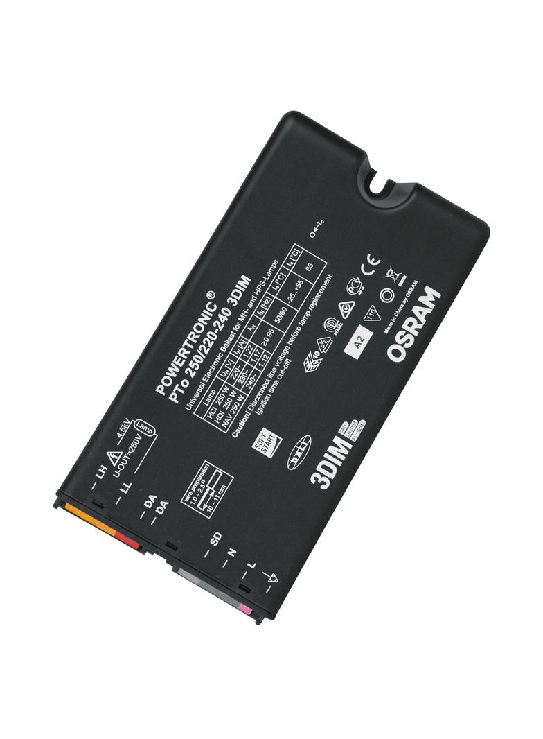 Statecznik elektroniczny PTo 250/220-240 3 DIM