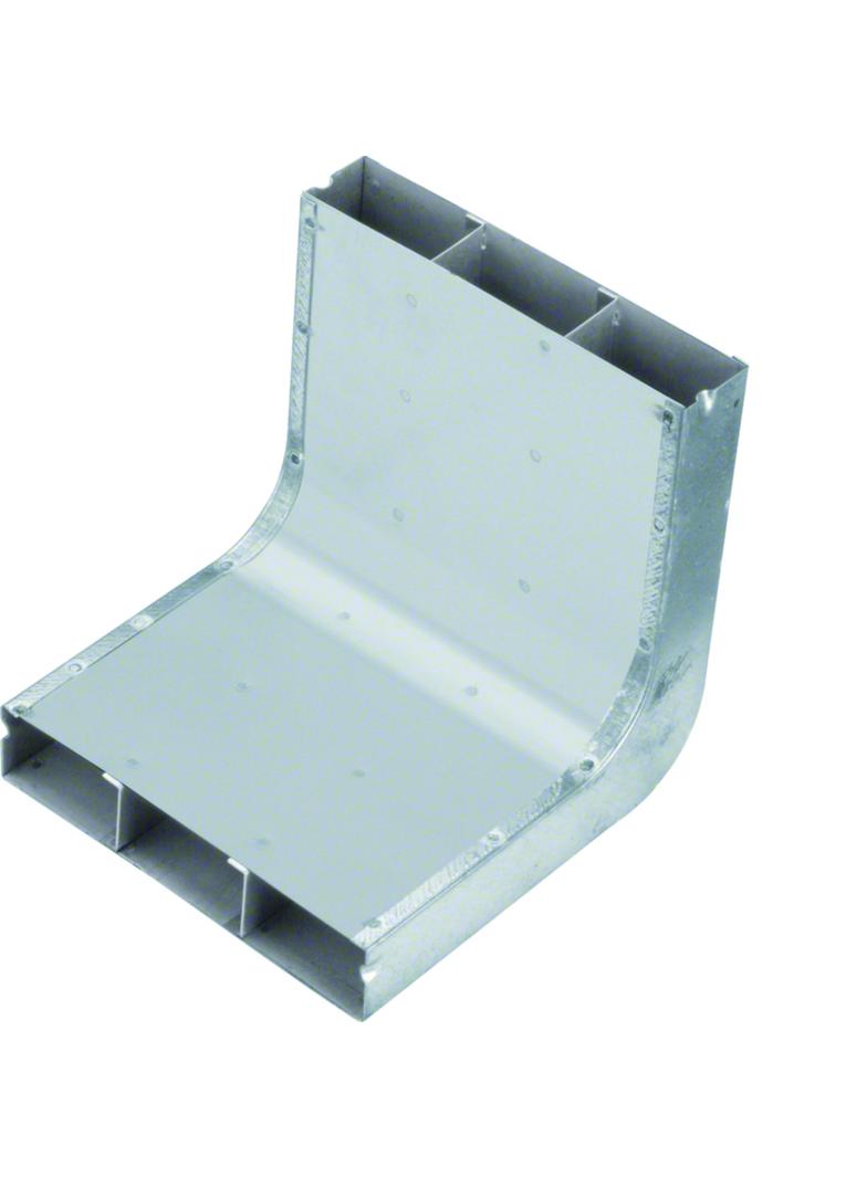 tehalit.UK Narożnik pionowy 3-komorowy 190X38mm stal UKK190383 HAGER