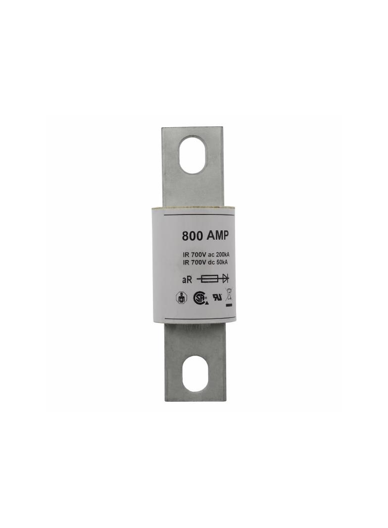 800AMP 700V AC SEMI-COND FUSE Wkładka szybka 800A AC 700V DC 700V 51x169 mm aR UL FWP-800A EATON