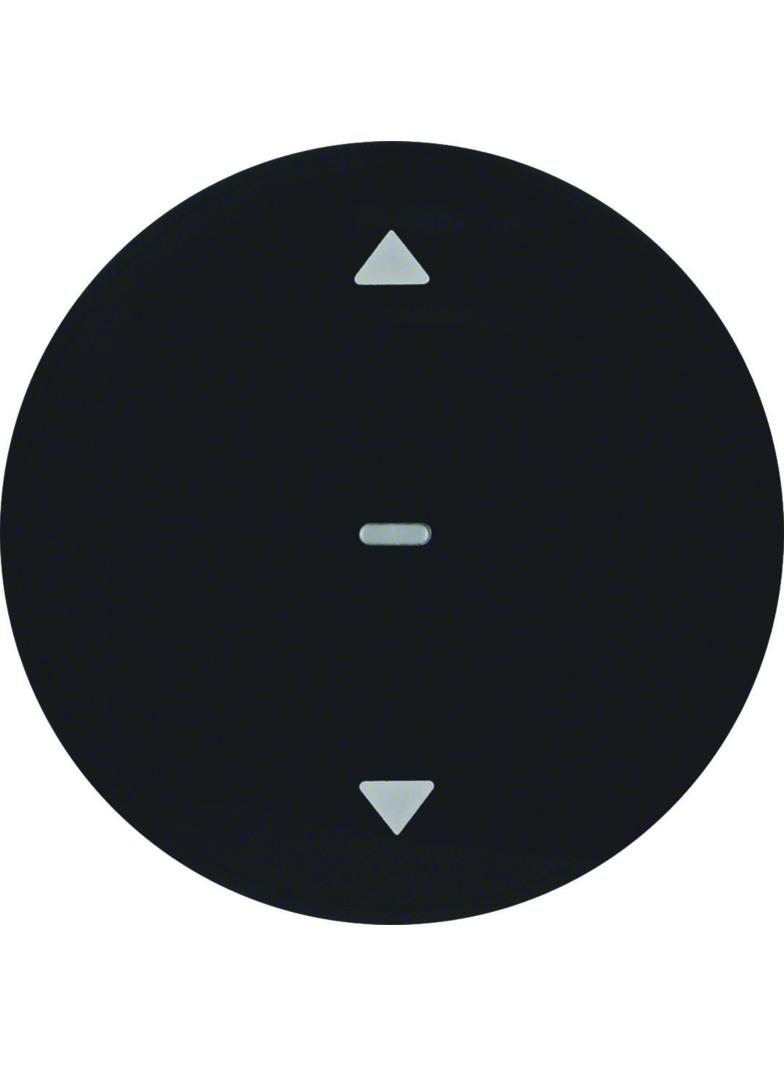 BERKER R.1/R.3/R.classic/1930/Glas KNX RF quicklink przycisk żaluzjowy czarny połysk 85245231 HAGER