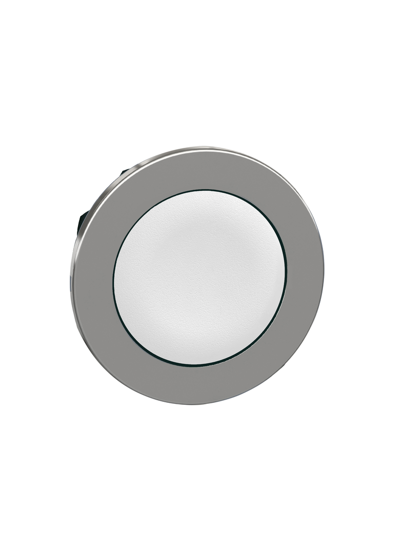 Harmony XB4 Główka przycisku bez podświetlenia metalowy biały O30 samoczynny powrót nieoznakowany