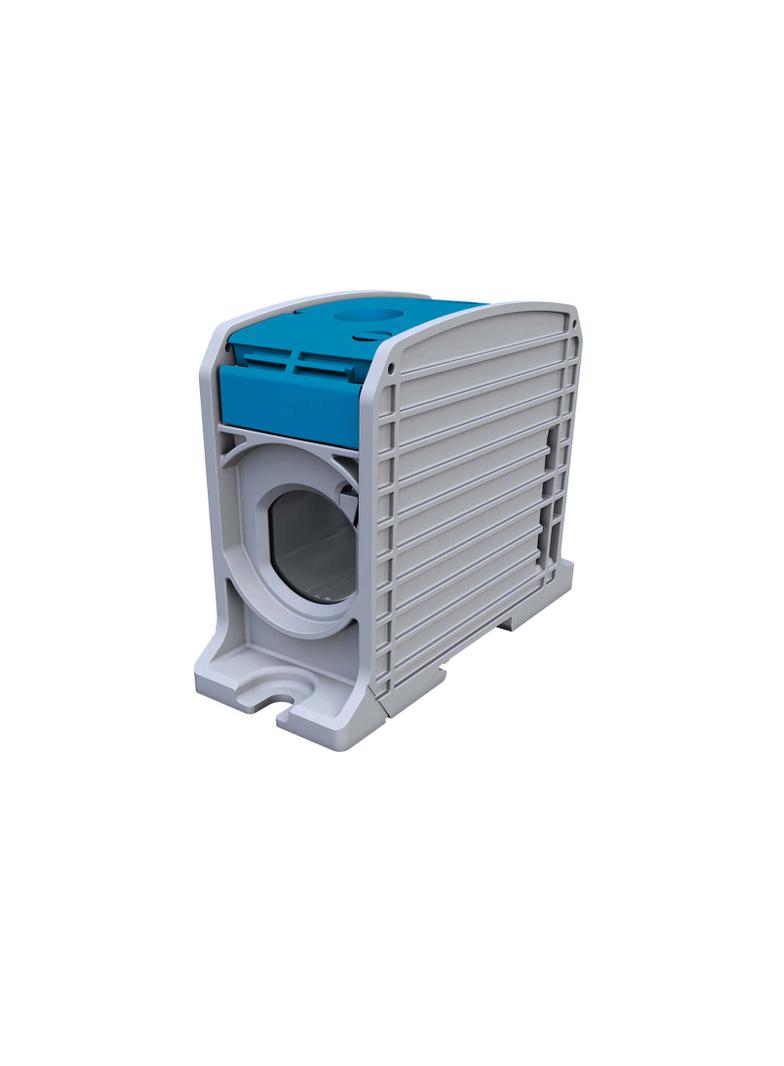 STB 300 Złączka szynowa gwintowa Al/Cu 87910 SIMBLOCK niebieski