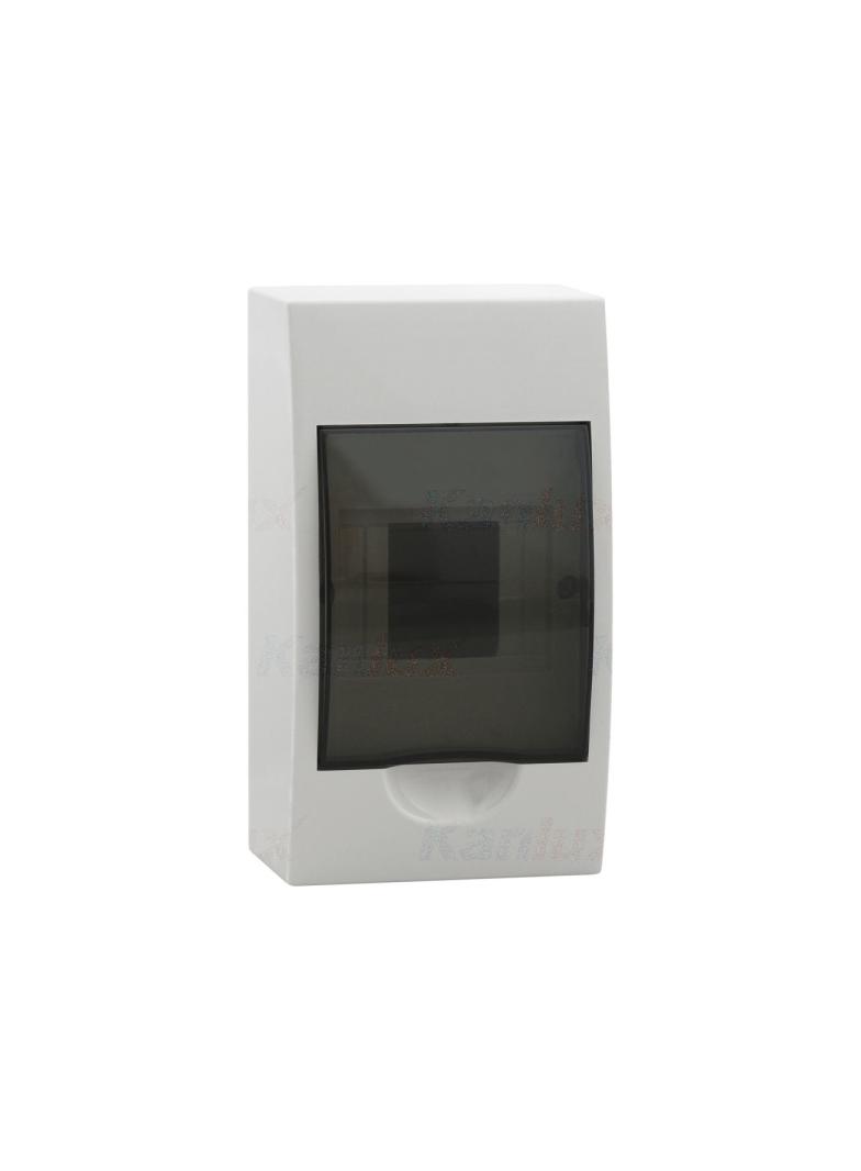 03830; DB104S 1X4P/SMD Rozdzielnica natynkowa z listwami DIN