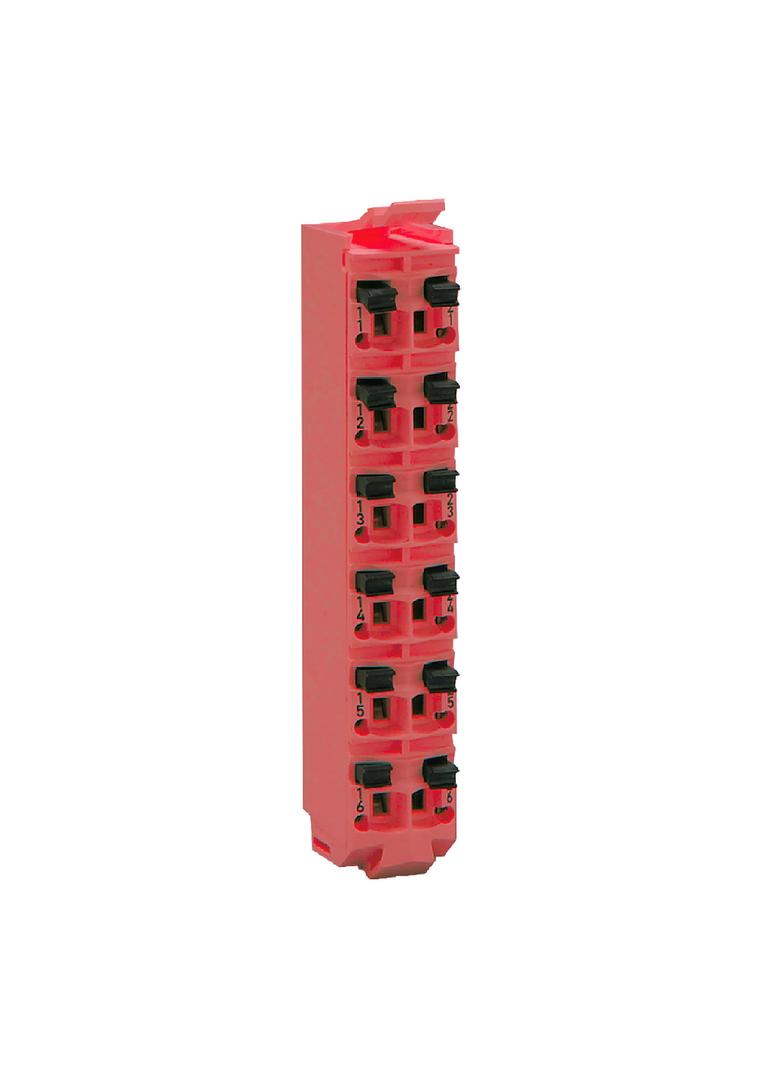Modicon TM5 blok zacisków sprężynowych bezpieczeństwa do czujników PT1000 16 zacisków 24 VDC 10 TM5ACTB5EFS Schneider