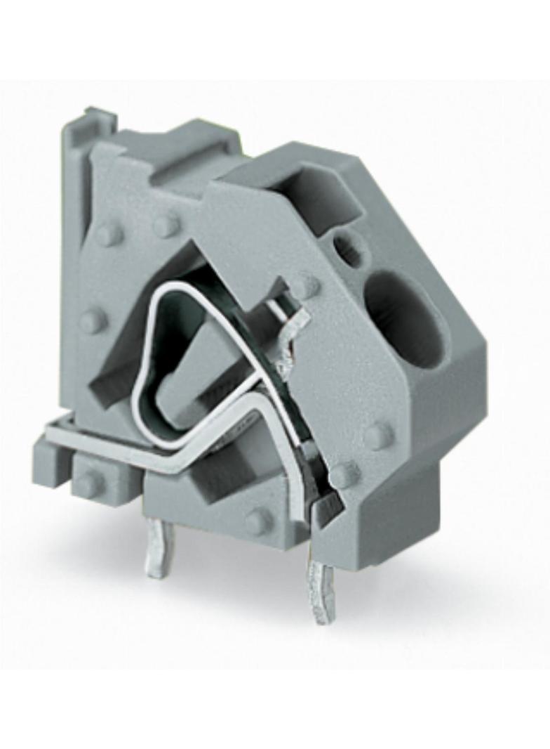 złączka do płytek drukowanych żółto-zielona raster 10 mm