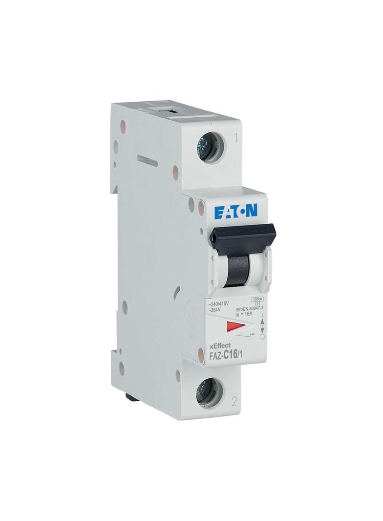 FAZ-C16/1 Wyłącznik nadprądowy 15kA C16A 1P 278561 EATON