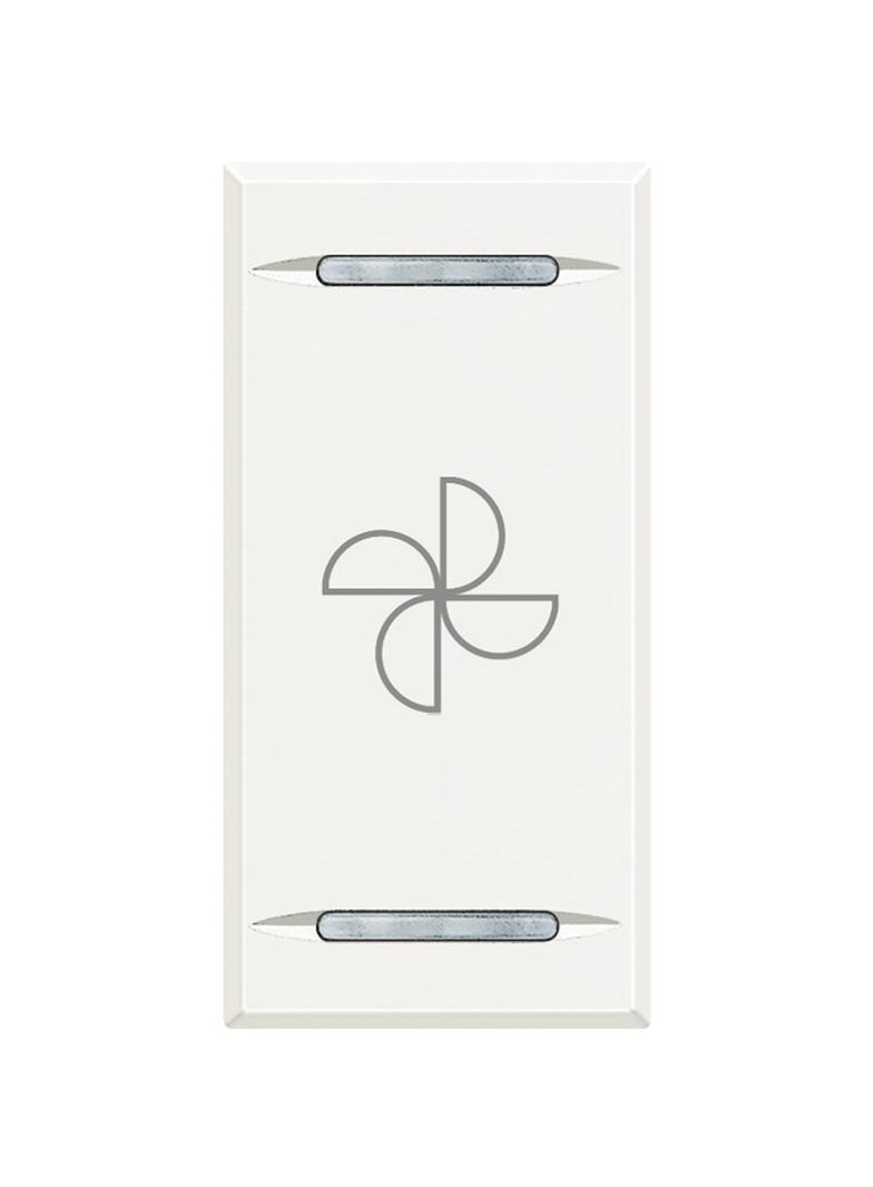 AXOLUTE MYHOME - KLAWISZ ''WENTYLATOR'' 1M BIAŁY, HD4911BC, Bticino