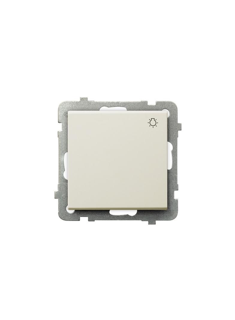 SONATA Łącznik zwierny  światło  - kolor ecru