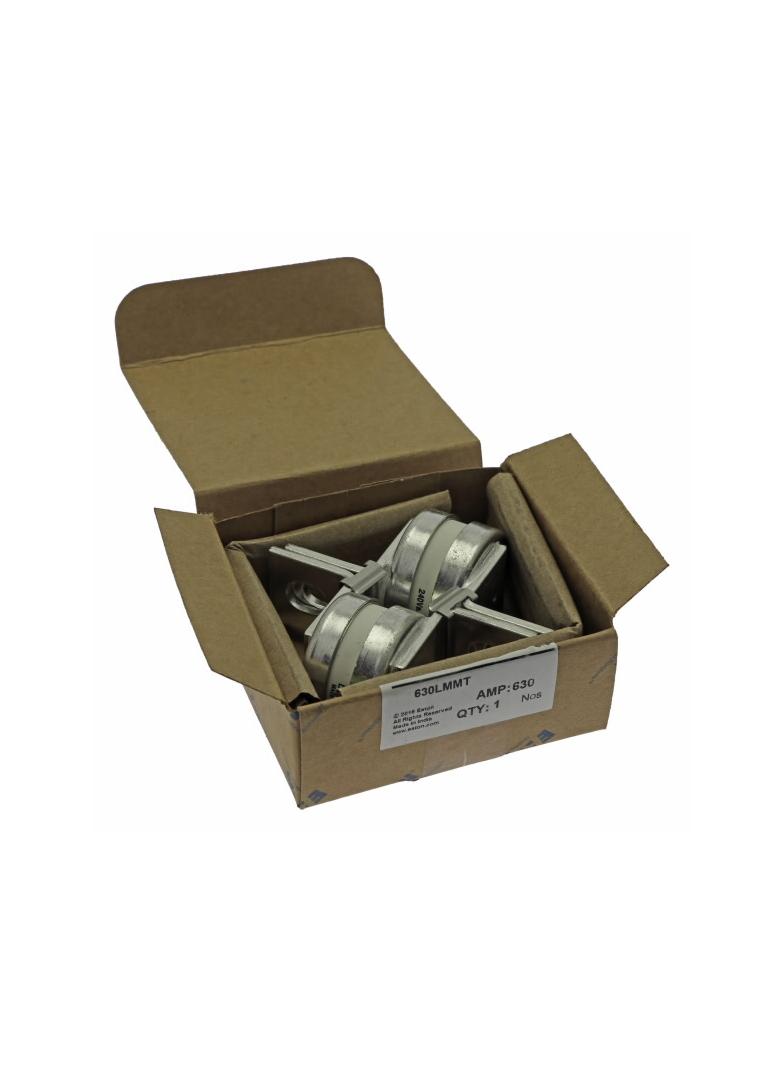 630AMP 240V AC BS88 HIGH SPEED TWIN FUSE Wkładka szybka 630A AC 240V DC 150V BS88 83x84 mm 630LMMT E