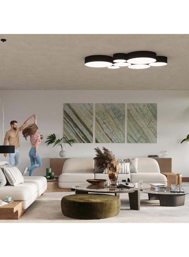 Sollux Lampa wisząca ARENA 35 czarna SL.0115