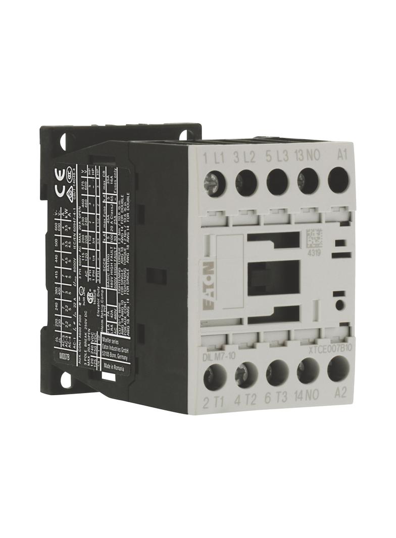 Stycznik mocy 7A 3P 24V AC 1Z 0R DILM7-10(24V50/60HZ) 276554 EATON