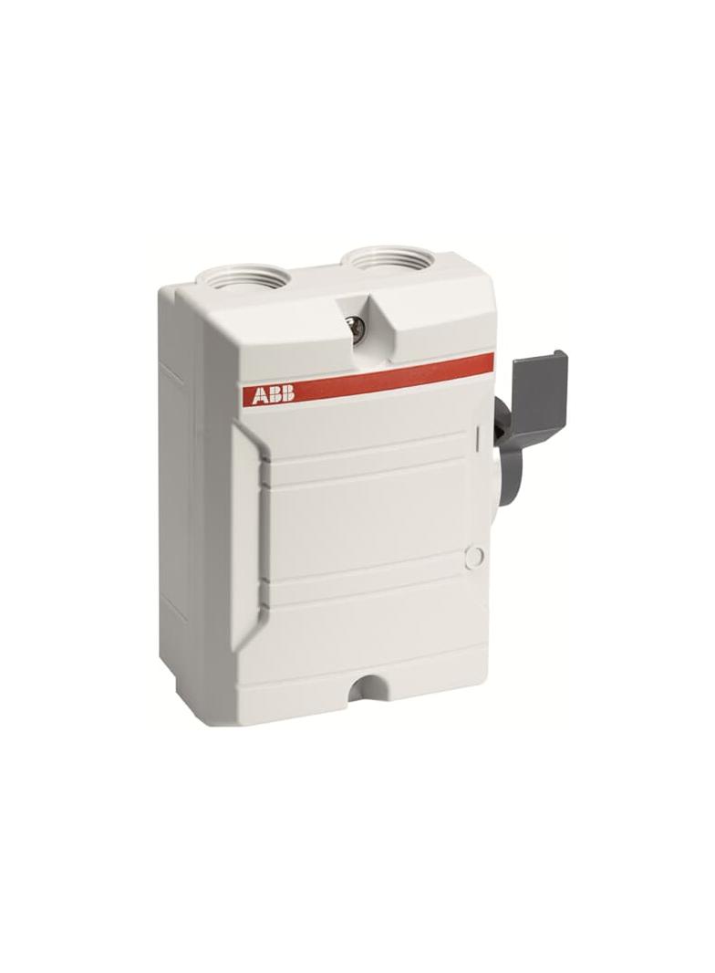 BW225WDP rozł w obud, 2-bieg, 25A, biały, nap bocz