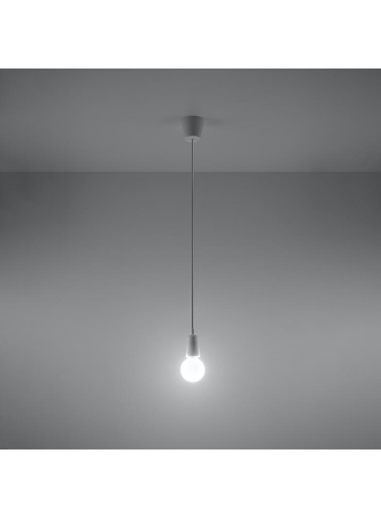 Sollux Lampa wisząca DIEGO 1 biała SL.0569