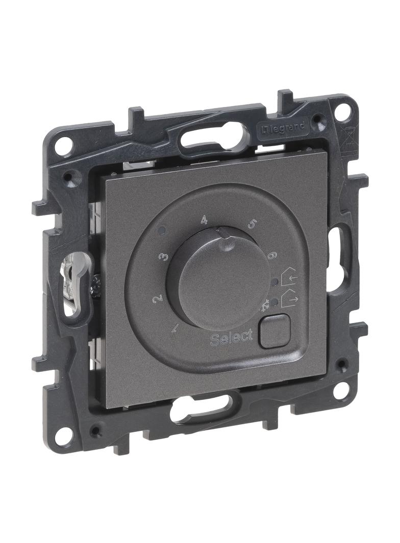 Niloe Step - termostat podłogowy- kolor stalowy, Legrand