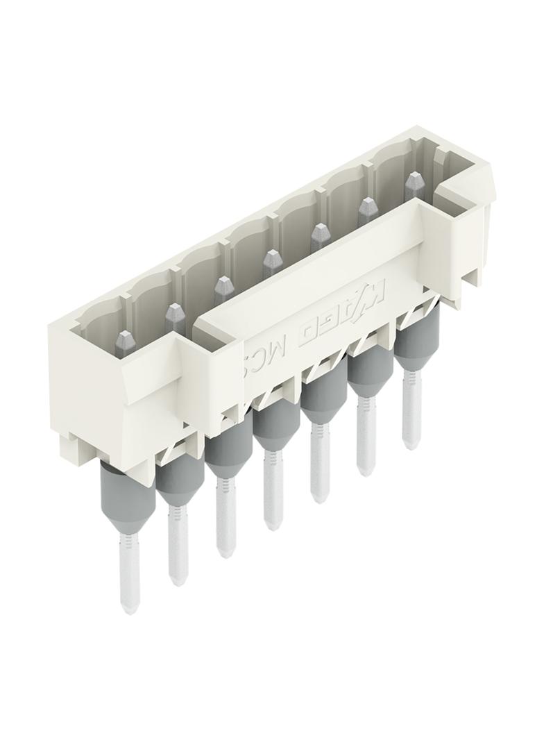 MCS-MIDI Classic wtyk 7-bieg. j-szary raster 5 mm /100szt./ WAGO