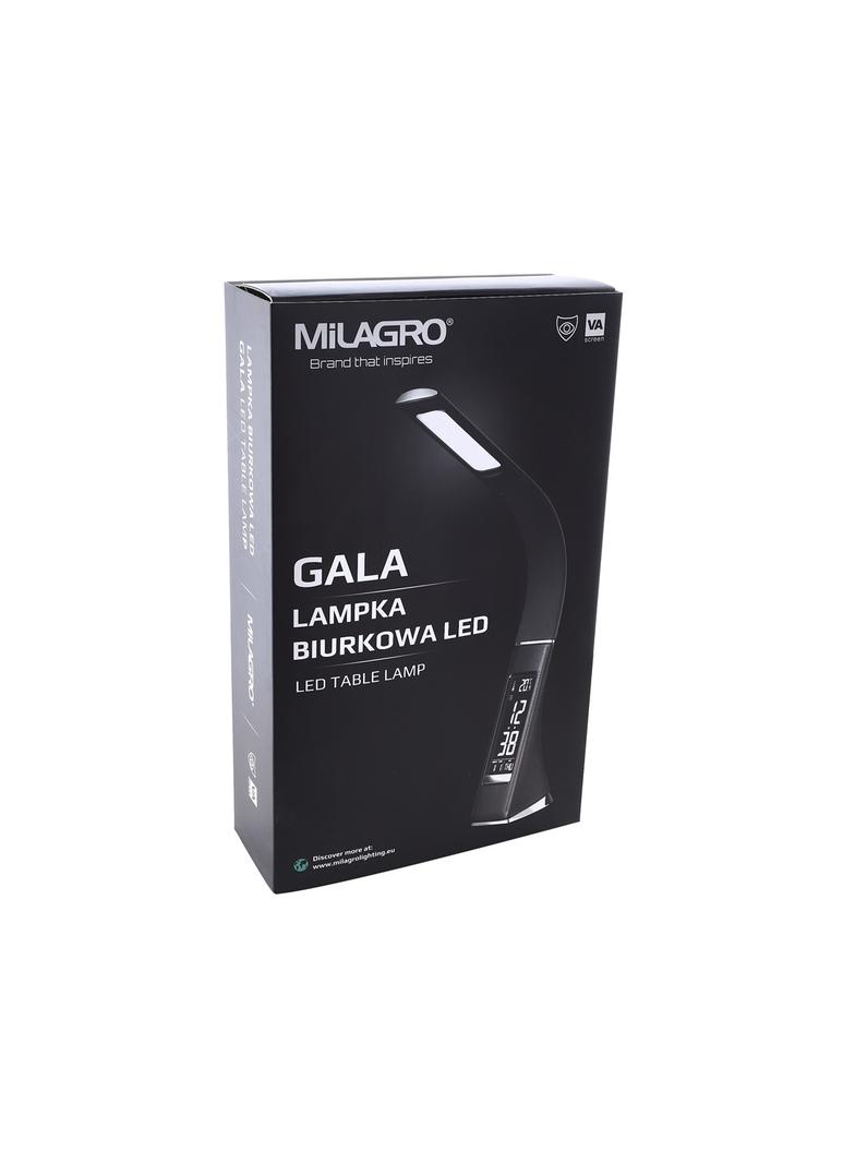 Milagro lampka biurkowa LED Gala 6W 420lm 3000K brązowa ML139