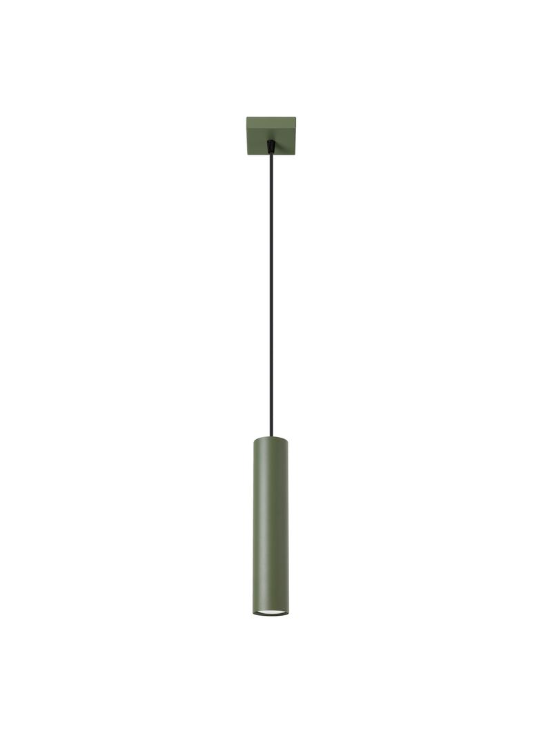 Sollux Lampa wisząca LAGOS 1 zielona oliwka SL.1484