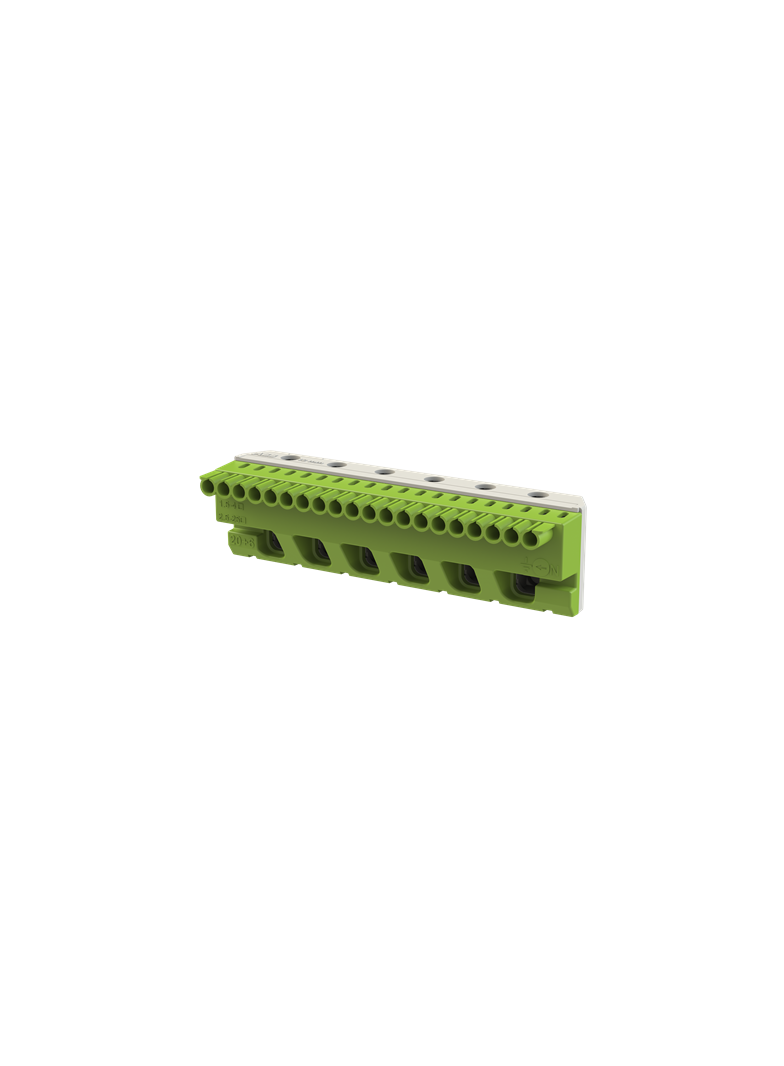 Listwa zaciskowa wtykowa PE 20*1,5-4mm2+6*25mm2