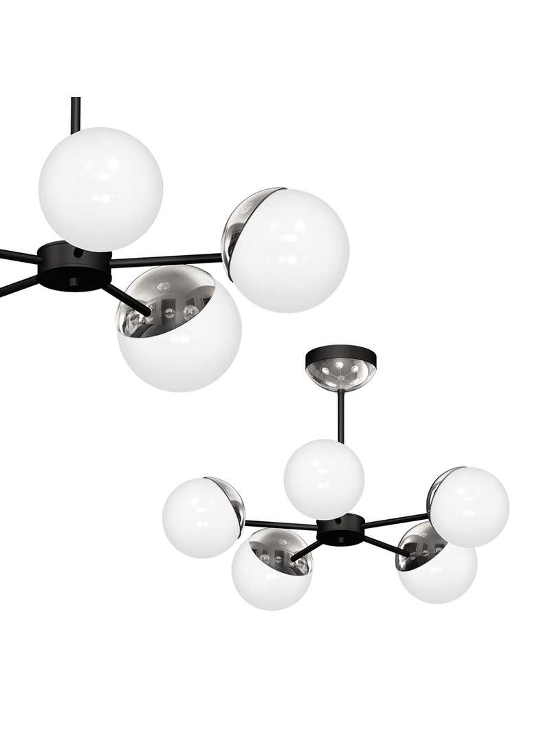 Milagro lampa wisząca/żyrandol Sfera 5xE14 MLP8882