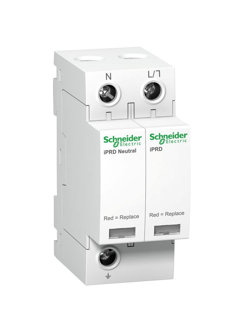 Ogranicznik przepięć Acti9 iPRD40r-T2-1N 1P+N T2 40 kA ze stykiem A9L40501 SCHNEIDER
