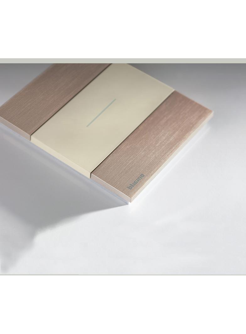 LIVING NOW - KLAWISZ - 2 MODUŁY - PIASKOWY BEŻ, Bticino