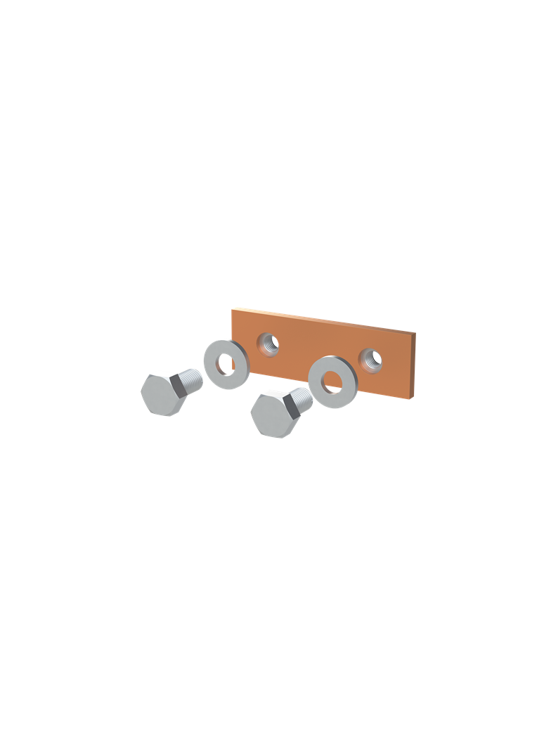 ZX1183 Łącznik Cu 30x5 1pol.