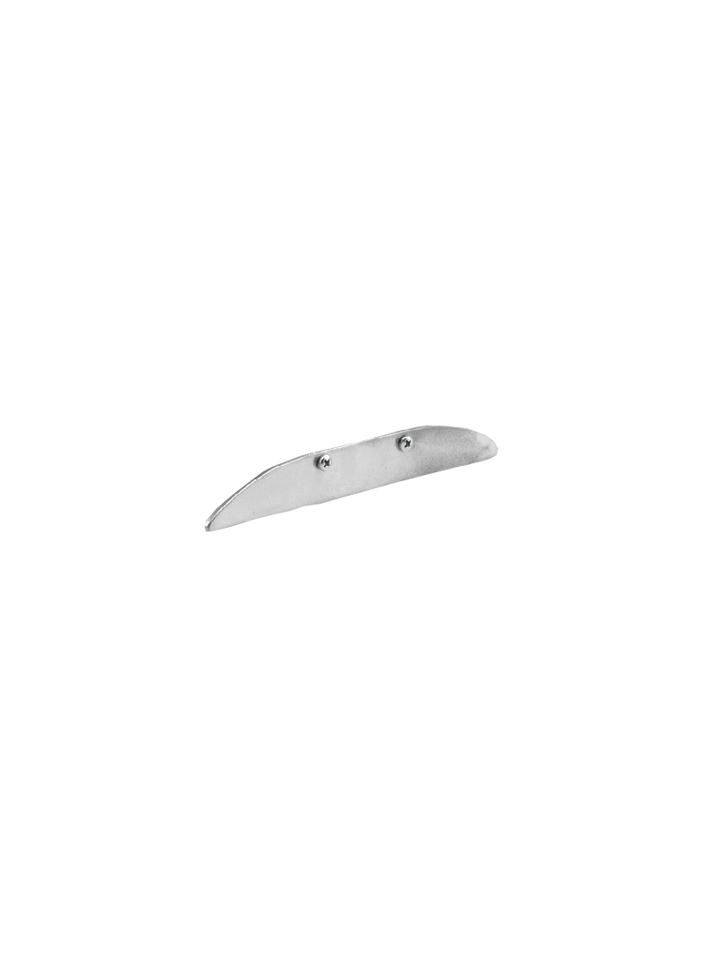 Simon Connect Końcówka do kanału DCS 130x18mm aluminium TFA904418/8 KONTAKT