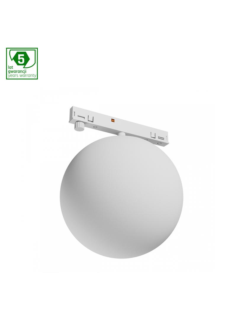 SYSTEM SHIFT NANO - GLOBE OPRAWA KULA 100x120MM 7W BIAŁY 5 LAT GW.