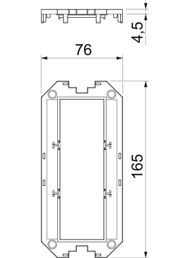 UT3 P3, Ramka montażowa
