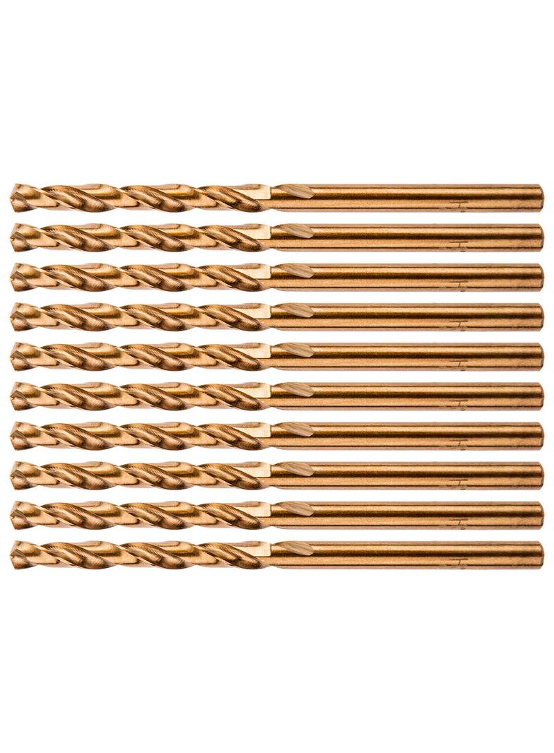 Wiertła do metalu HSS-Co 4.0 mm, 10 szt.