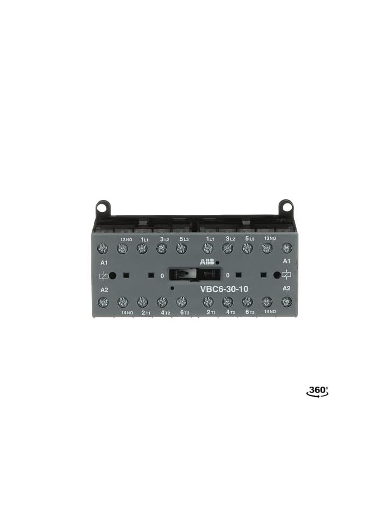 Układ rewersyjny styczników VBC6-30-10-24DC