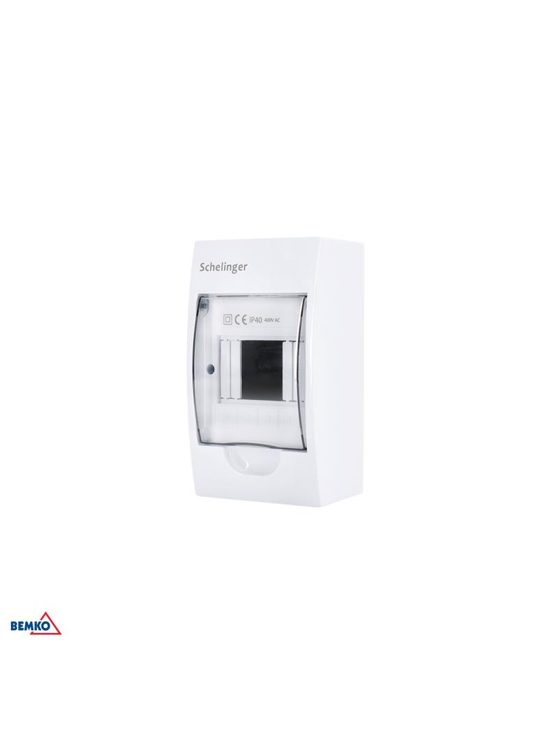 ROZDZIELNICA NATYNKOWA IP40 ZACISKI 4N+4PE 1x4P