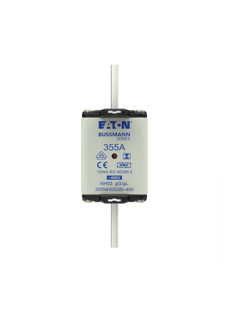 355NHG03BI-400 Wkładka NH 355A 400V GG/GL Rozmiar 03