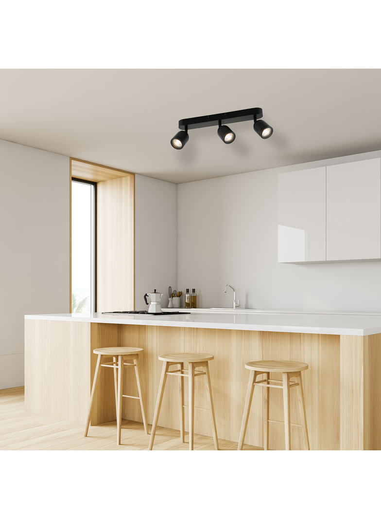 MILAGRO Lampa sufitowa PORTER 3XGU10 IP44