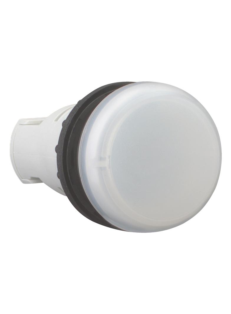 M22-LC-W Lampka sygnalizacyjna 22mm biała do żarówek z trzonkiem 216907 EATON