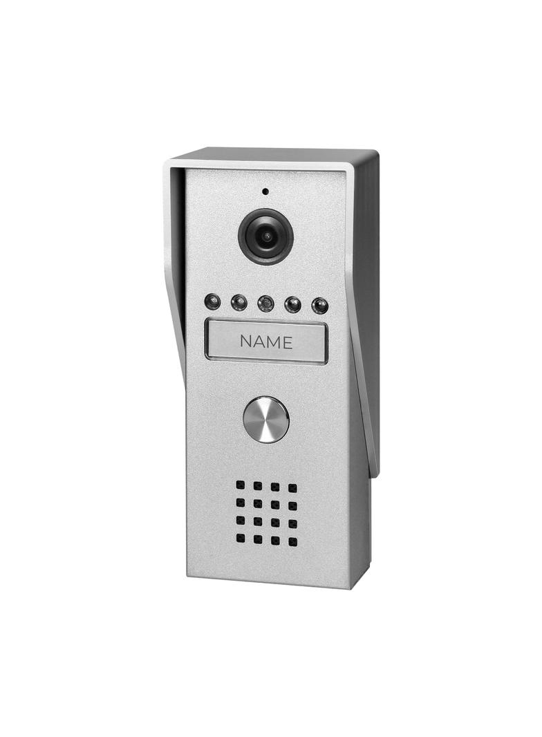 Wideo kaseta jednorodzinna, aluminium, wandaloodporna, do rozbudowy zestawu LIRA