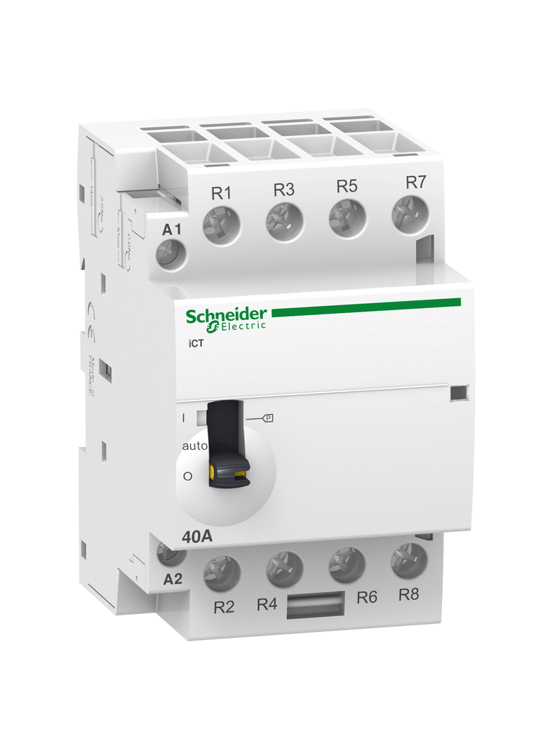Stycznik modułowy Acti9 iCT50r-63-40-230 63A 4NO 50/60Hz 220/240 VAC