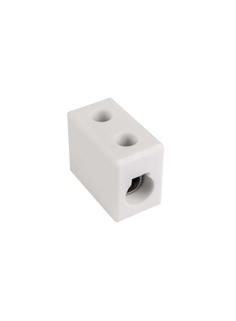 Złączka gwintowa porcelanowa 16mm² 1‑tor biała CPO‑30A‑1P 80731516 /20szt./ SIMET