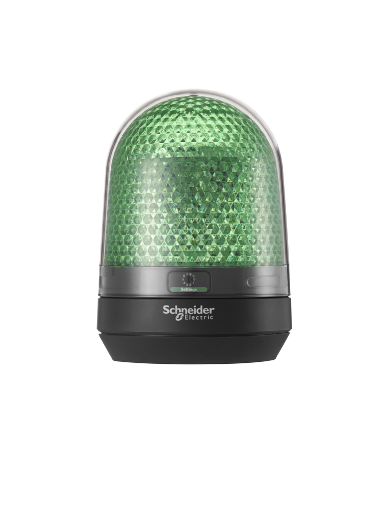 Harmony XVR Sygnalizator świetlny bez brzęczka pomarańczowy fi100 zintegrowany LED 12-24V DC XVR3B03 Schneider