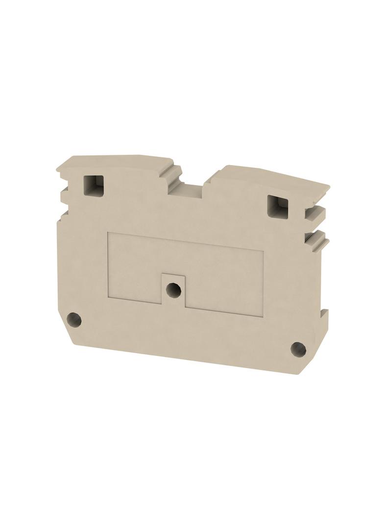 ZAP ZDUB Płytka końcowa (styki), 33 mm x 5 mm, Ciemnobeżowy /50szt./ 1704750000 WEIDMÜLLER