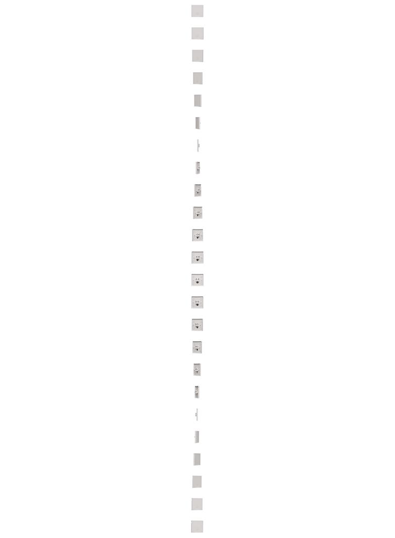 Simon 55 Klawisz pojedynczy z oczkiem z piktogramem /schody/ do: SW6M Jasnoszary mat