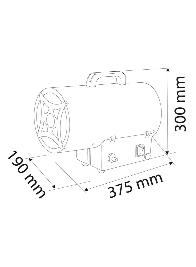 Nagrzewnica gazowa 15kW