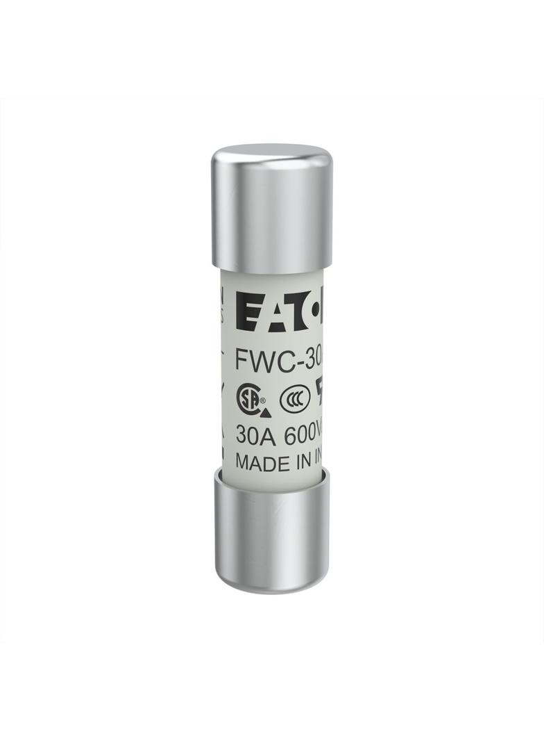 30Amp 600Vac 10x38mm FERRULE FUSE Wkładka szybka 30A AC 600V 10x38 mm aR UL FWC-30A10F EATON