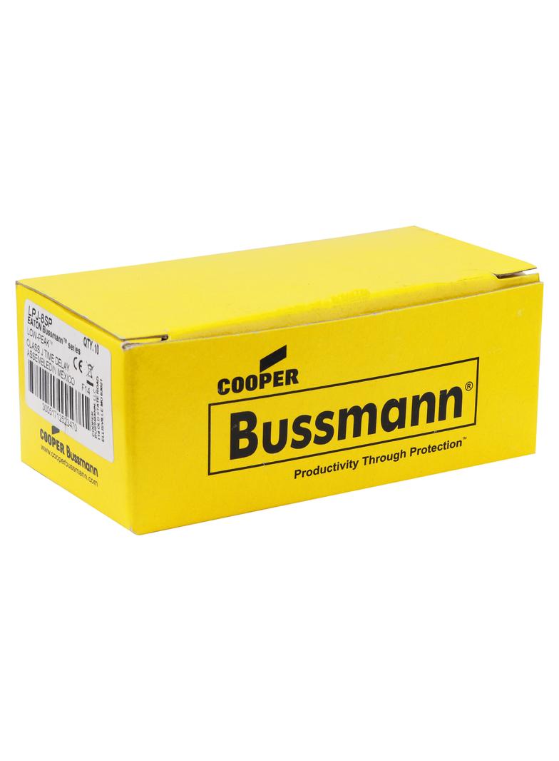 LOW-PEAK CLASS J T/D 8A 600VAC/300V Klasa J T/D LPJ-8SP EATON